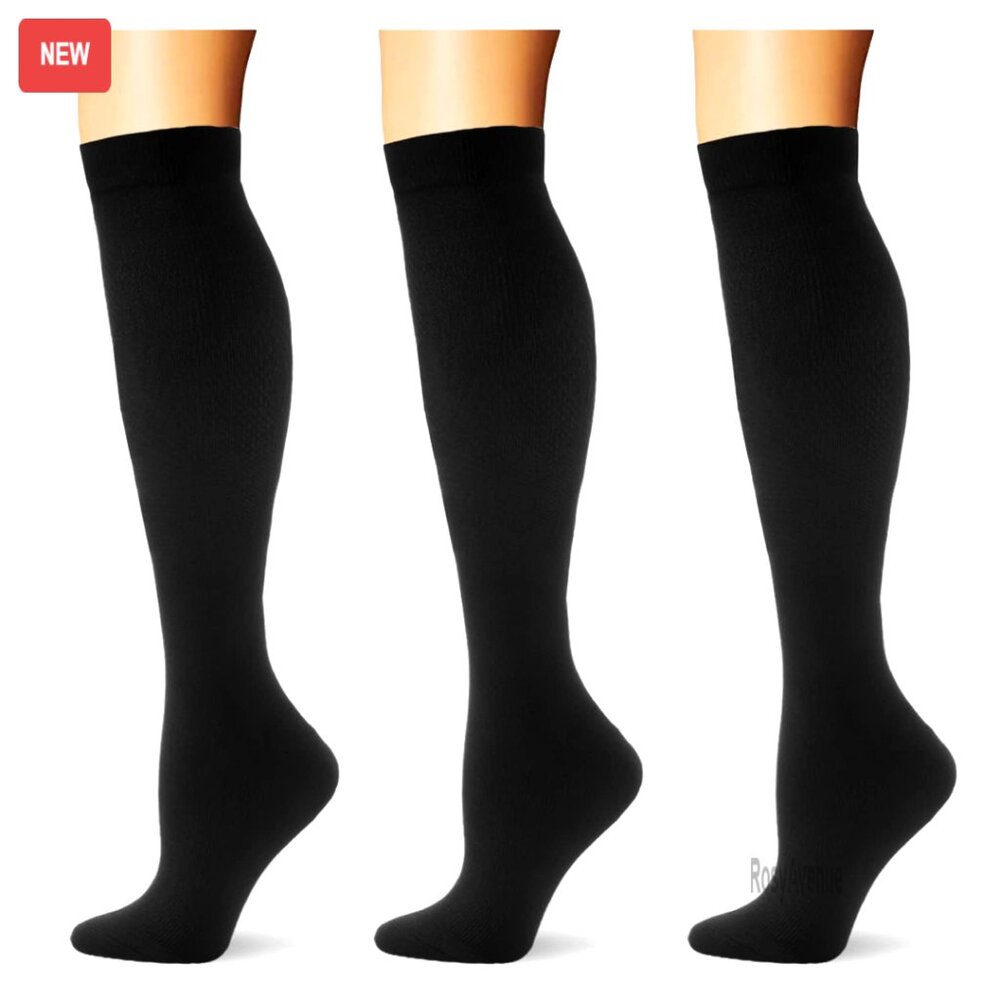 Compression Socks 2030 Mmhg Knee High For Women Men Athletic Travel Support